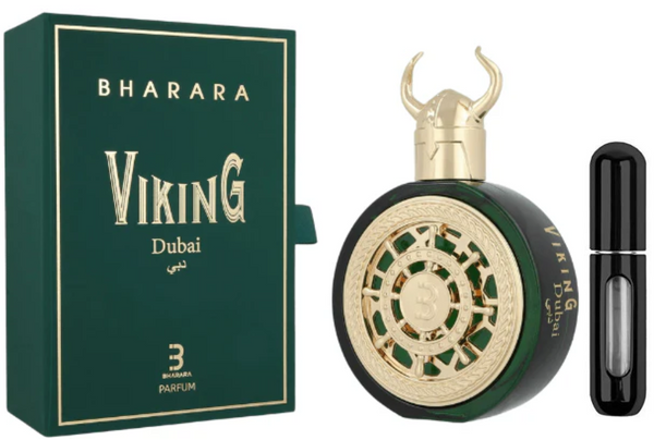 0056 - PERFUME + REGALO (Bharara Viking Dubai + Perfumero)