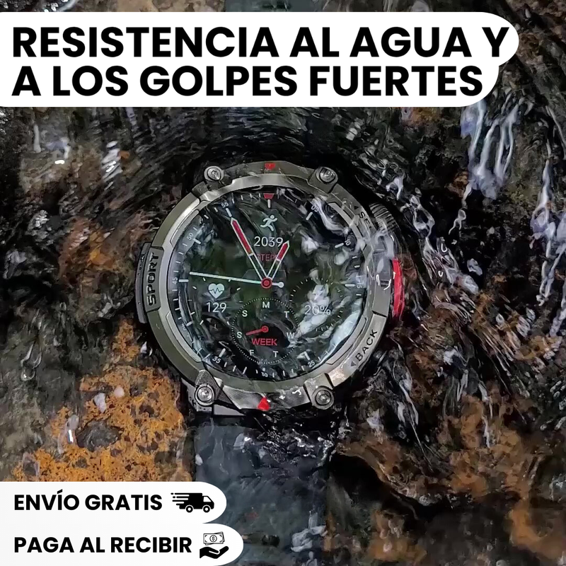 [COMPRA 1 Y RECIBE 2 SOLO HOY ]⌚🔥Smartwatch militar TrailBlaze + Regalo Sorpresa y compite por un iPhone 15⌚🔥