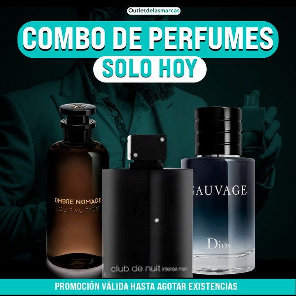 Promoción de Lujo ⏳🔥 [Compra 1 y llévate 3] Nomade + Nuit + Sauvage