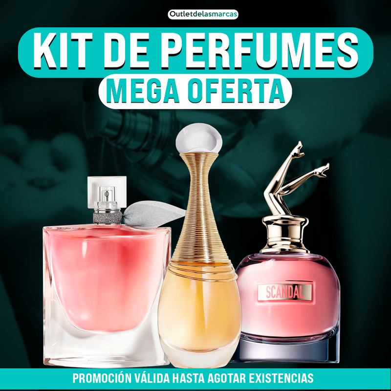 3 Perfumes (Promoción: Solo Hoy! 🔥)