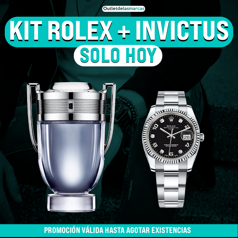 💥 Kit Rolex Submariner + Invictus 💥Solo 30 Unidades