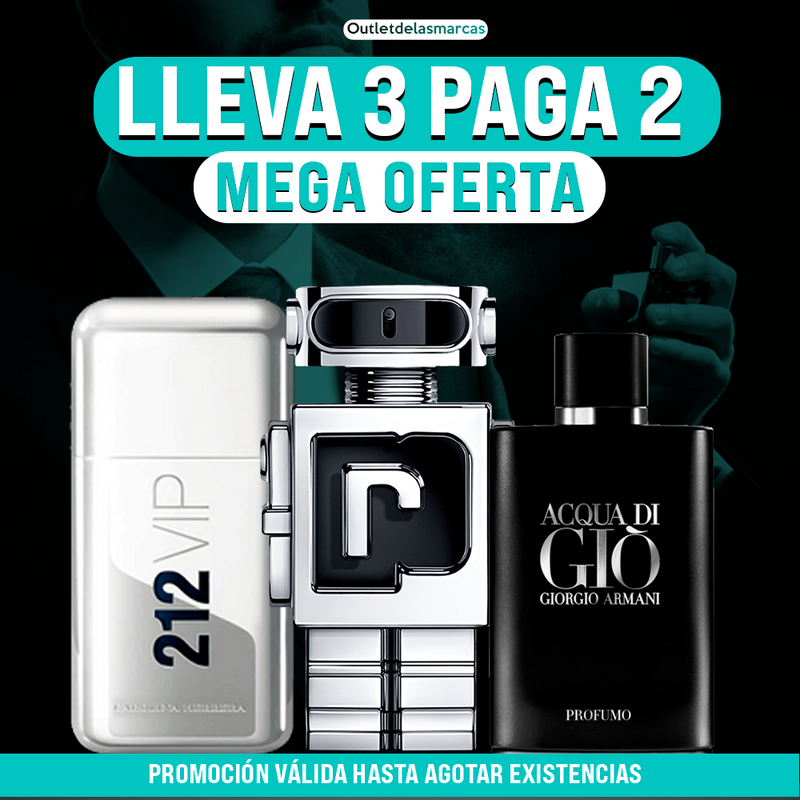 🎉 Paga 2 Lleva 3 - Hombre - Acqua Profumo l Vip Men l Phantom 100ml